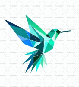 Geometrischer Kolibri